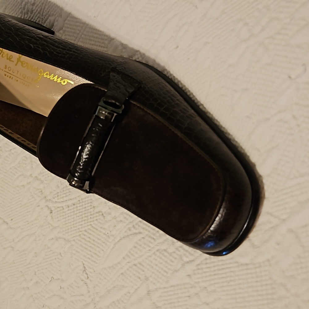 Salvatore Ferragamo Confetto women's shoes size 10 AA - Picture 11 of 11